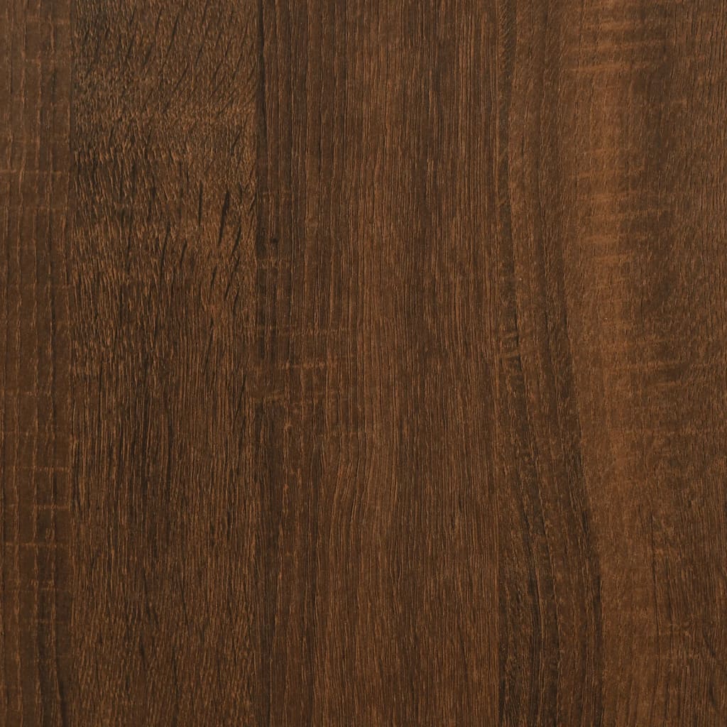 vidaXL Παγκάκι Αποθήκευσης Καφέ Δρυς 70x42,5x47 εκ. από Επεξ. Ξύλο