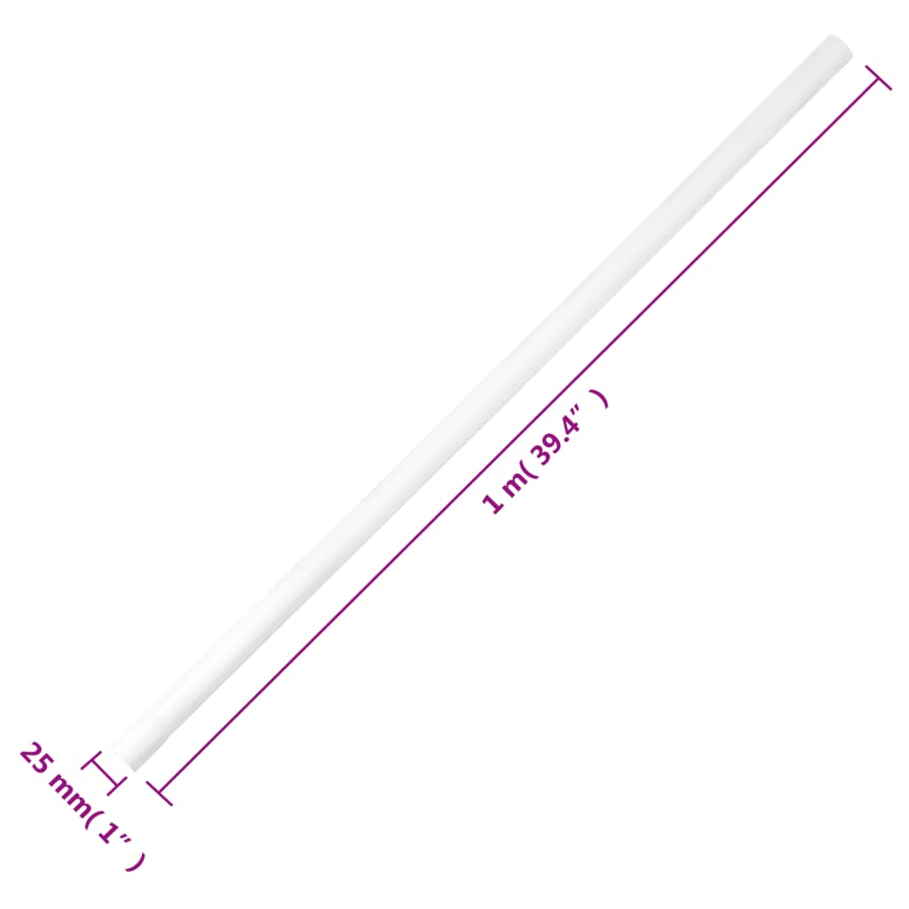 vidaXL Κανάλι Καλωδίων με Κλιπ Ø25 χιλ. 30 μ. από PVC