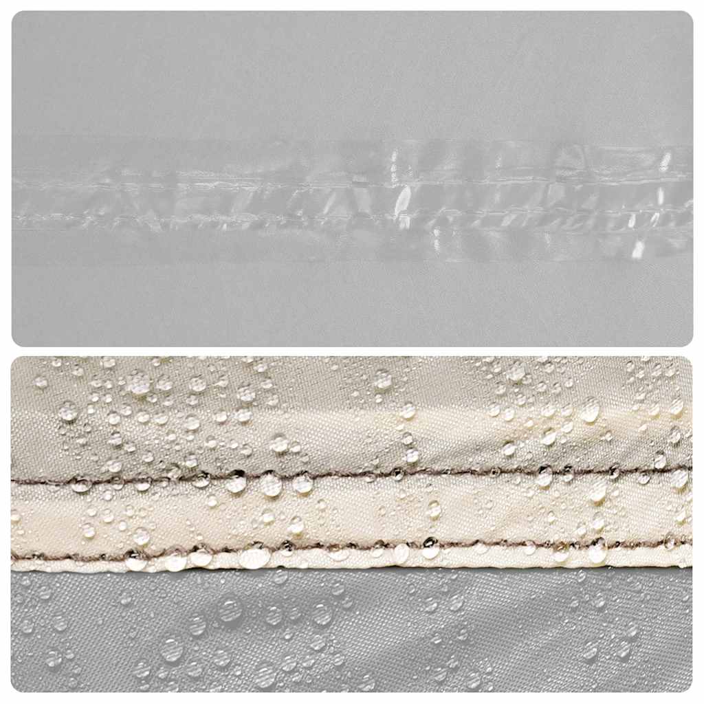 vidaXL Σκηνή Αποθήκευσης Γκρι Αδιάβροχη