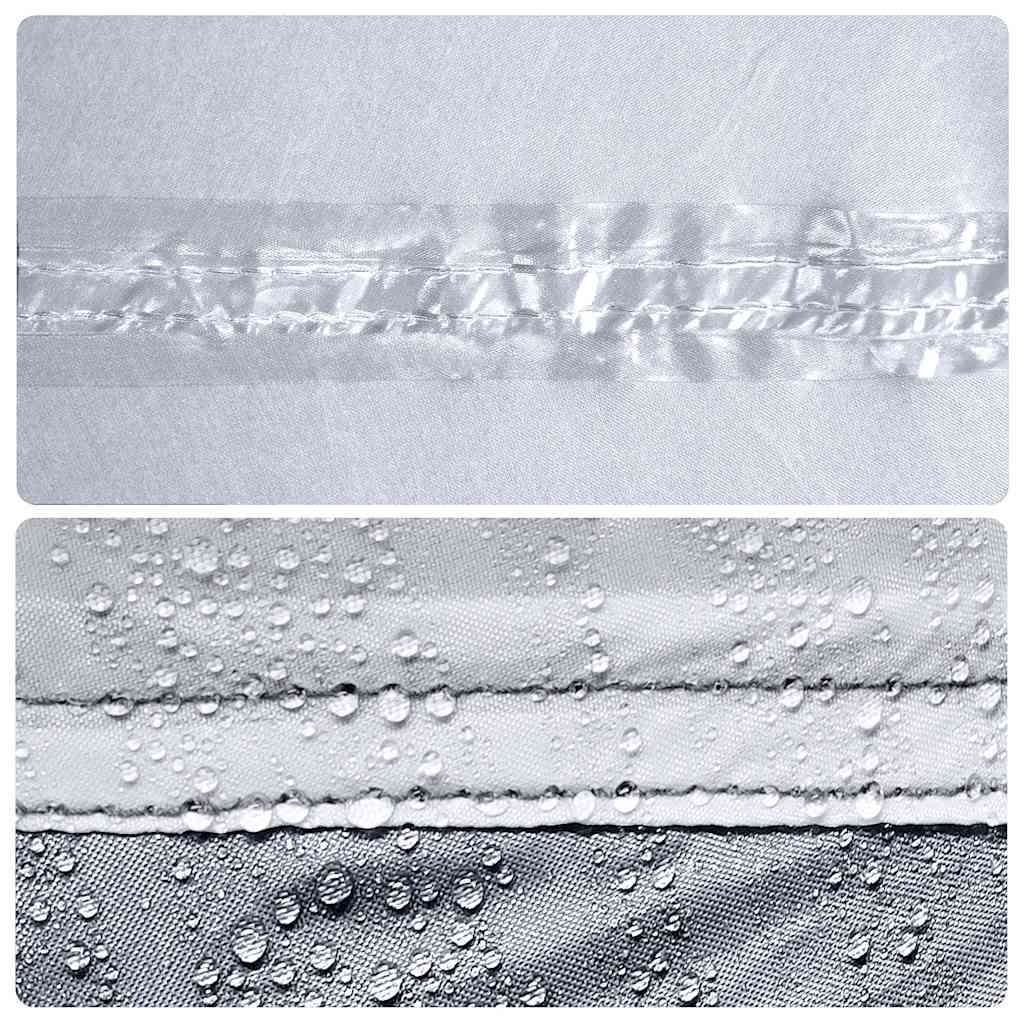 vidaXL Σκηνή Κάμπινγκ 4 Ατόμων Διάβροχη Λευκή Ύφασμα Συσκότισης