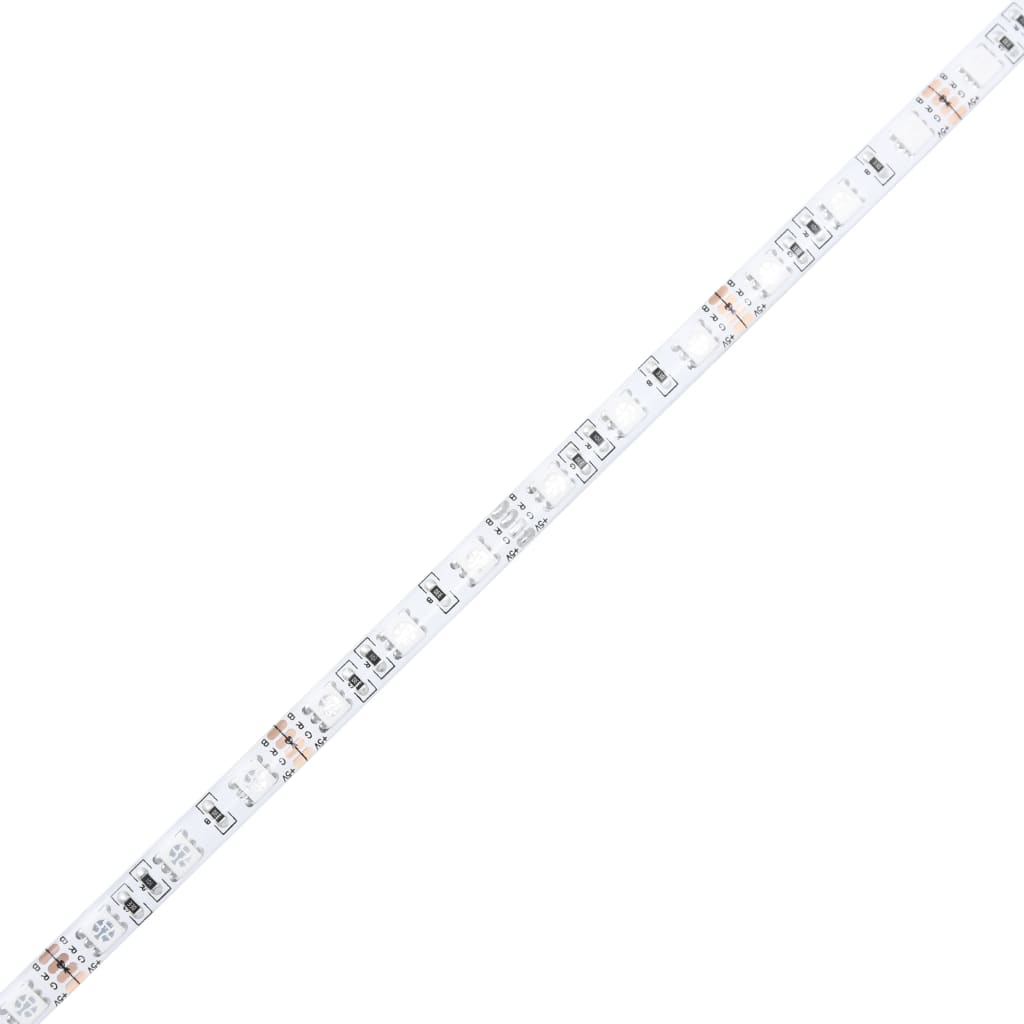 vidaXL Τραπεζάκι Σαλονιού με LED Γκρι Sonoma 90 x 50 x 40 εκ.