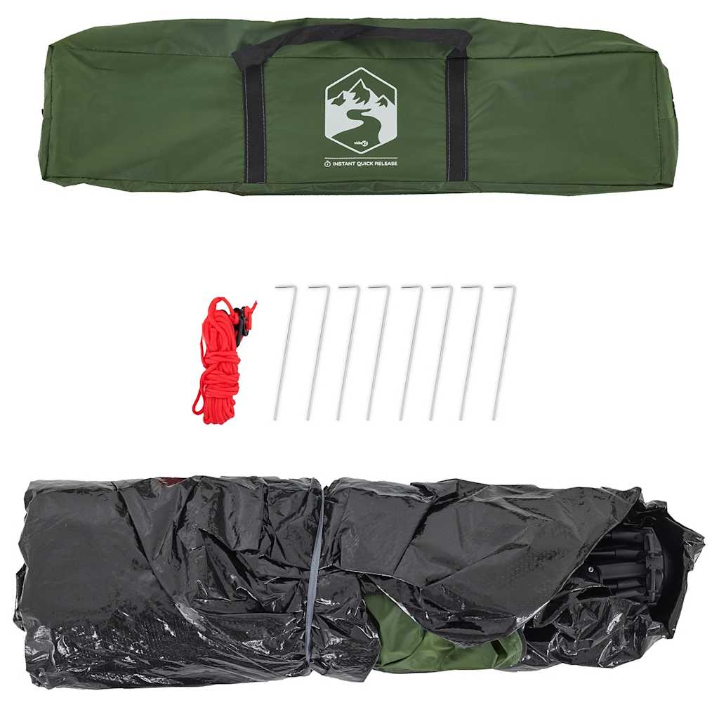 vidaXL Σκηνή Κάμπινγκ 2 Ατόμων Ταχείας Απελευθέρωσης Πράσινη