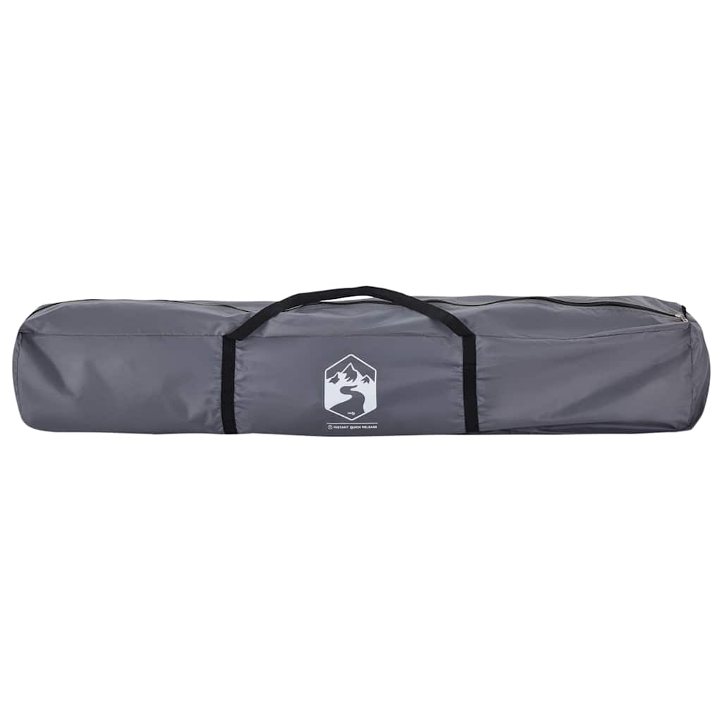 vidaXL Σκηνή Παραλίας 4 Ατόμων Αδιάβροχη Ταχείας Απελ. Γκρι