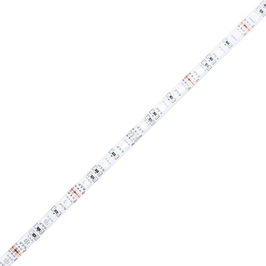 vidaXL Πλαίσιο Κρεβατιού με LED Γκρι Sonoma 75x190 εκ. Επεξεργ. Ξύλο