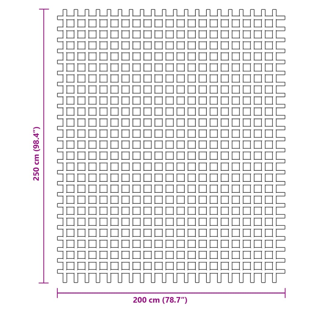 vidaXL Χαλί Σκηνής Πράσινο 2,5x2 μ.