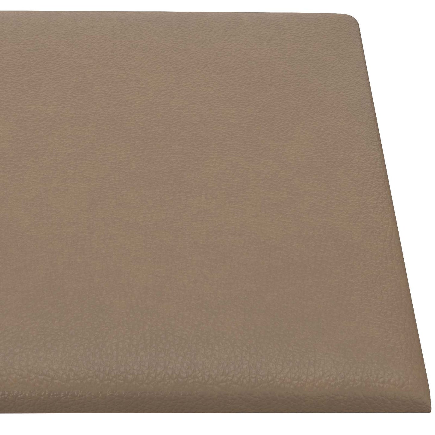 vidaXL Κεφαλάρι Τοίχου 12 τμχ. 60 x 30 cm Καπουτσίνο ύφασμα