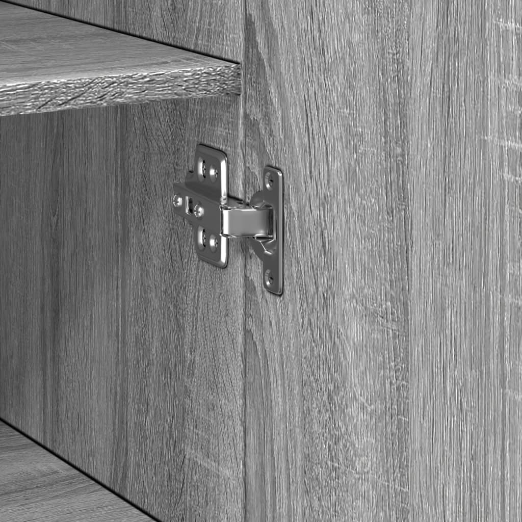 vidaXL Ντουλάπι Αποθήκευσης Στενό Δρυς 45x42,5x225 εκ. Επεξεργ. Ξύλο