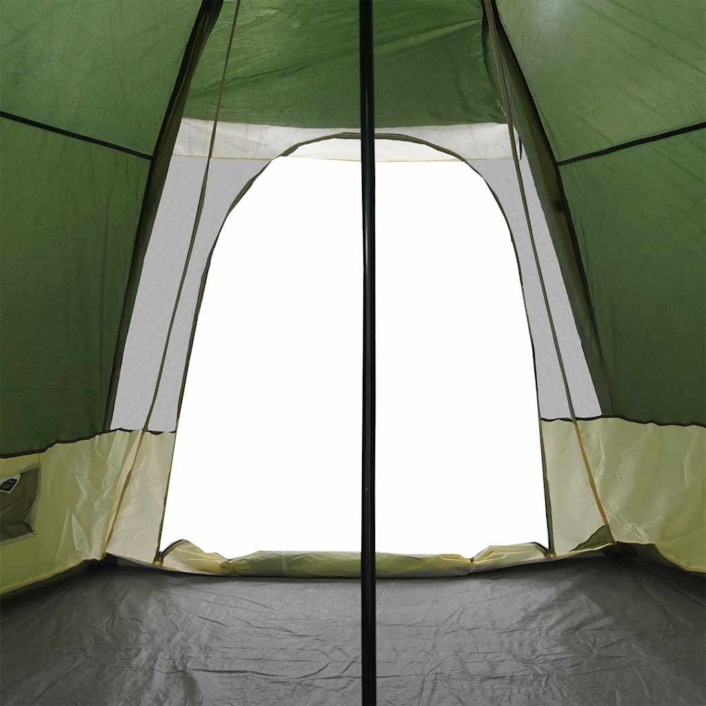 vidaXL Σκηνή Οικογενειακή Tipi 6 Ατόμων Αδιάβροχη Πράσινη