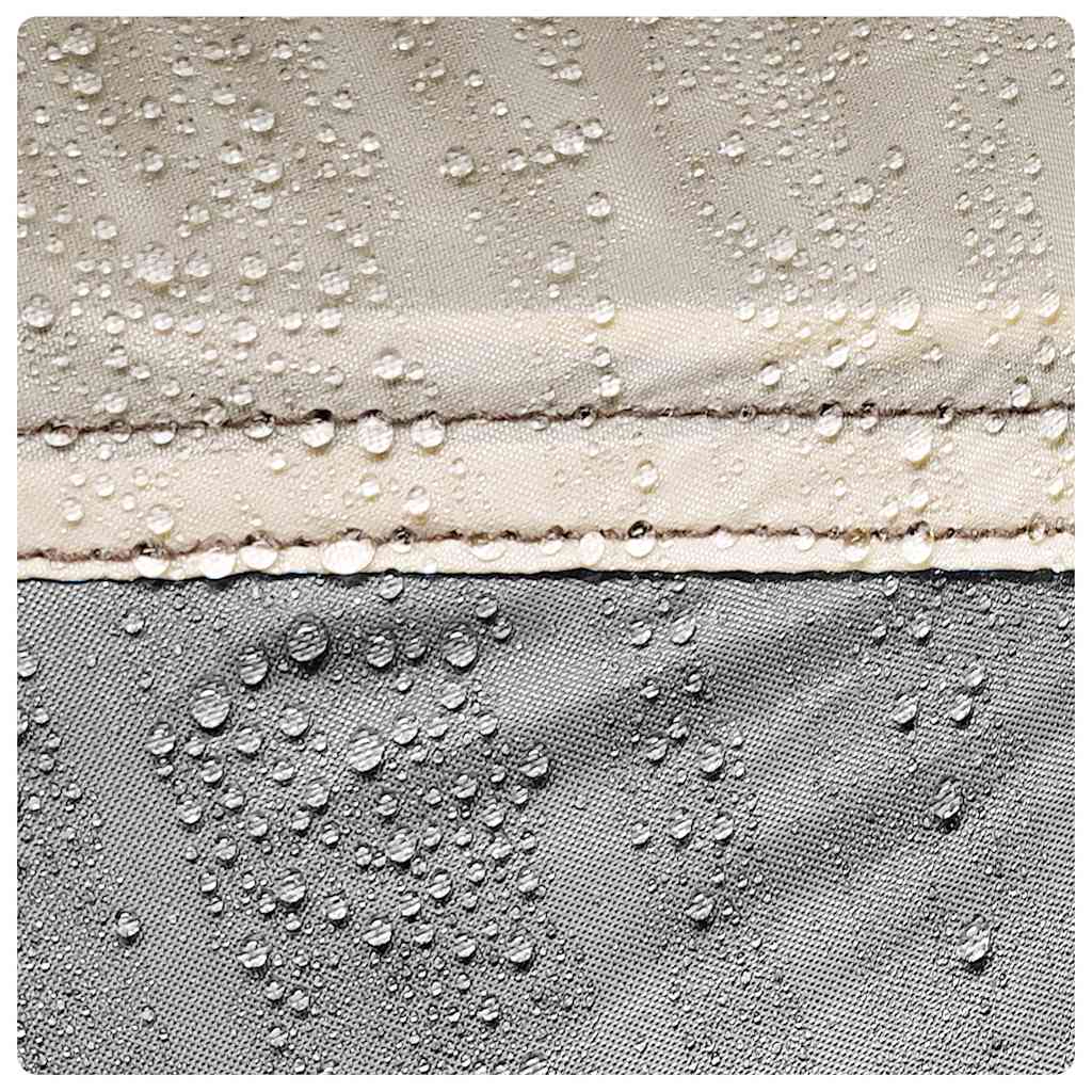 vidaXL Σκηνή Παραλίας Pop Up 2 Ατόμων Αδιάβροχη Γκρι