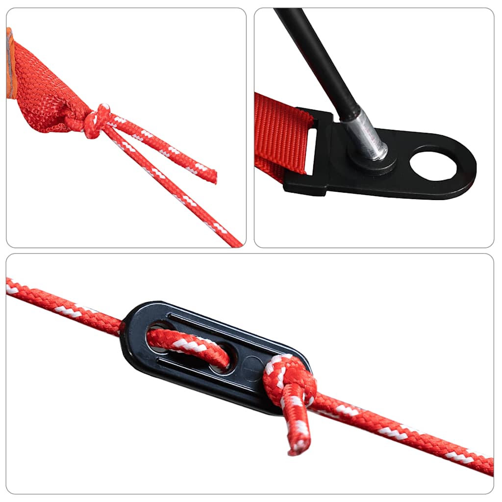 vidaXL Σκηνή Οικογένειας 6 Ατόμων Αδιάβροχη Καφέ