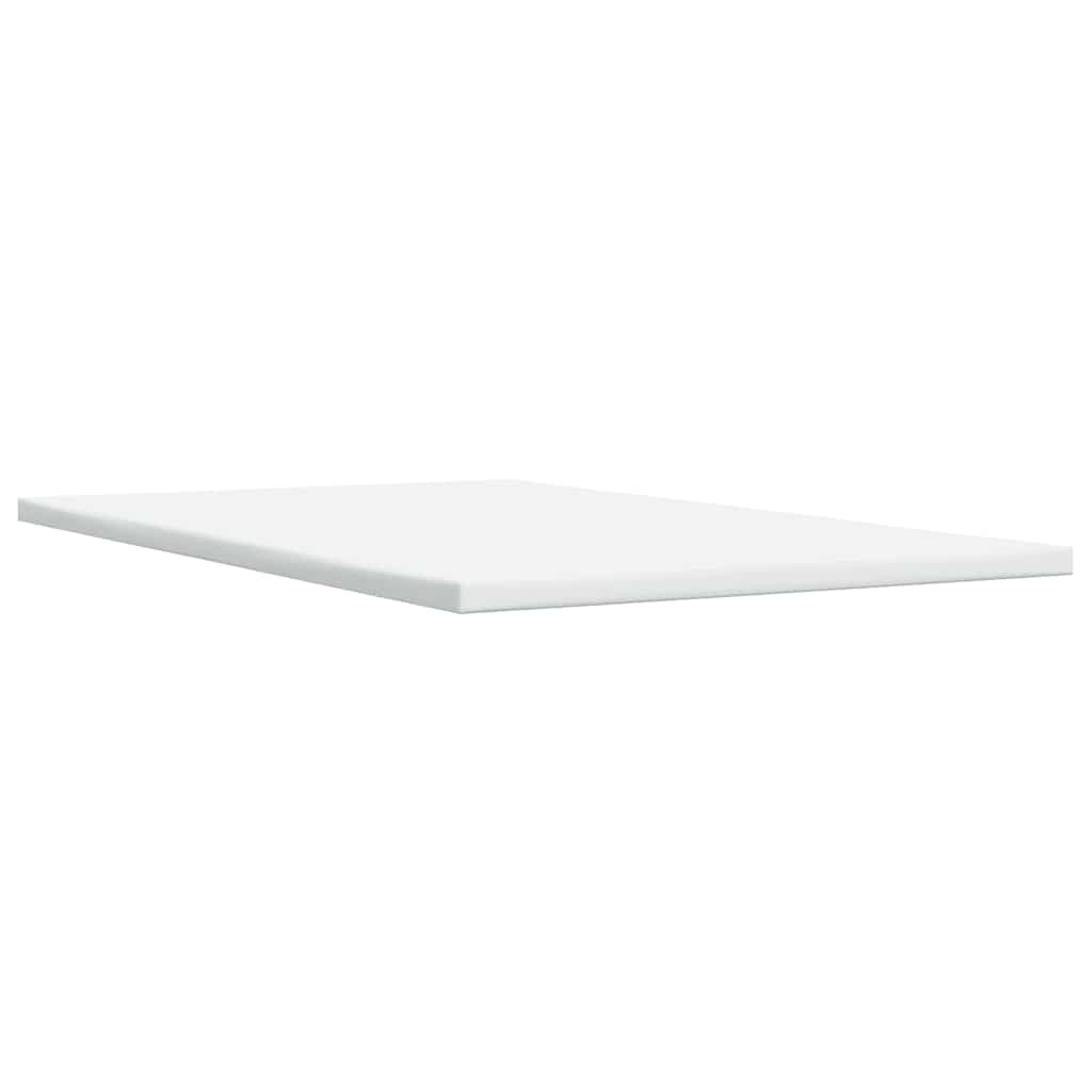 vidaXL Κρεβάτι Boxspring με Στρώμα Μπλε 120x190 εκ. Υφασμάτινο