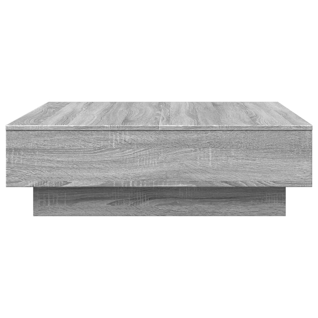 vidaXL Τραπεζάκι Σαλονιού Γκρι Sonoma 90x90x28 εκ. Επεξεργασμένο Ξύλο