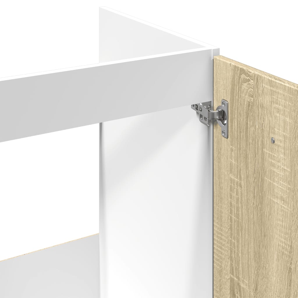 vidaXL Κάτω Ντουλάπι Lyon Sonoma Δρυς 80 x 46 x 81,5 εκ. Επεξ. Ξύλο