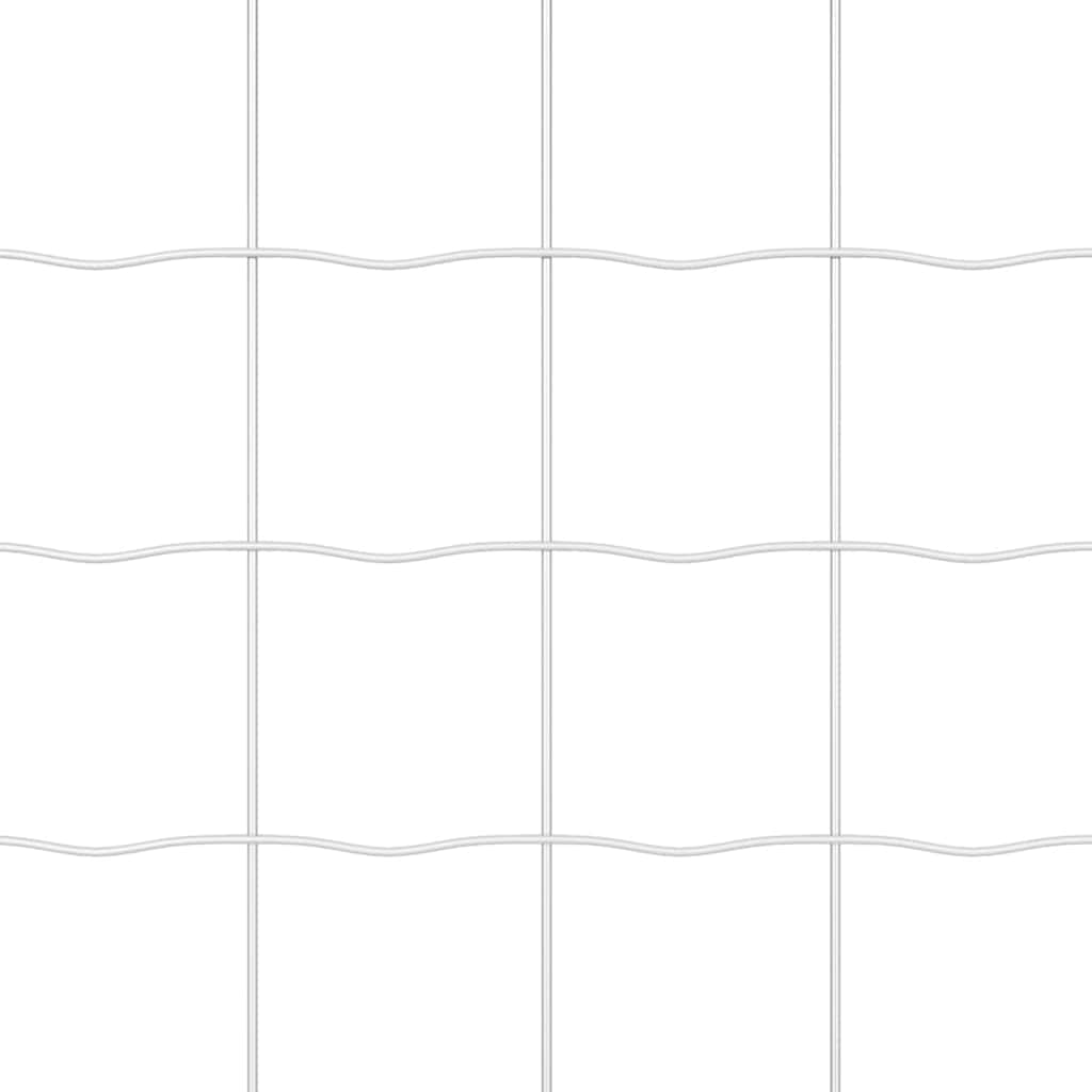 vidaXL Euro Fence με 7 Γωνιακούς Πόλους 1.4x10 μ Γαλβανισμένος Χάλυβας