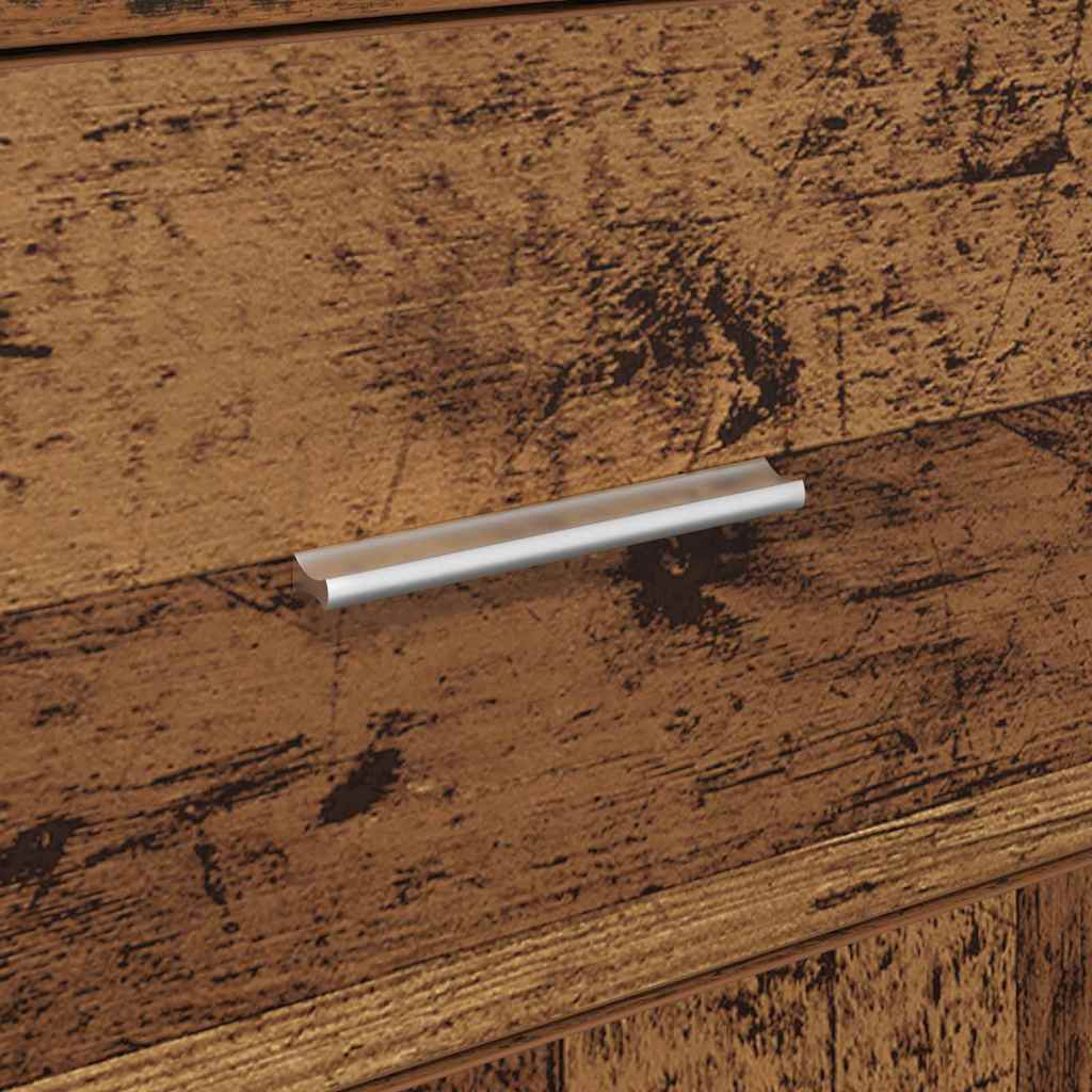 vidaXL Πλαϊνό γραφείο Παλαιό ξύλο 38 x 34,5 x 75 εκ Επεξεργασμένο ξύλο