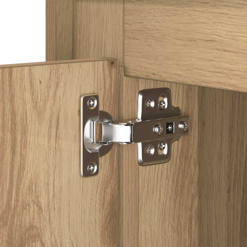 vidaXL Κομοδίνο με Artisan Oak 44 x 34.5 x 45 εκ Επεξεργασμένο ξύλο