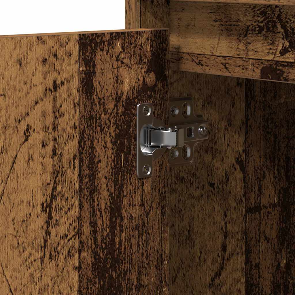 vidaXL Κομοδίνο 2 pcs Παλιό Ξύλο 50 x 34.5 x 50 εκ. Επεξεργασμένο ξύλο
