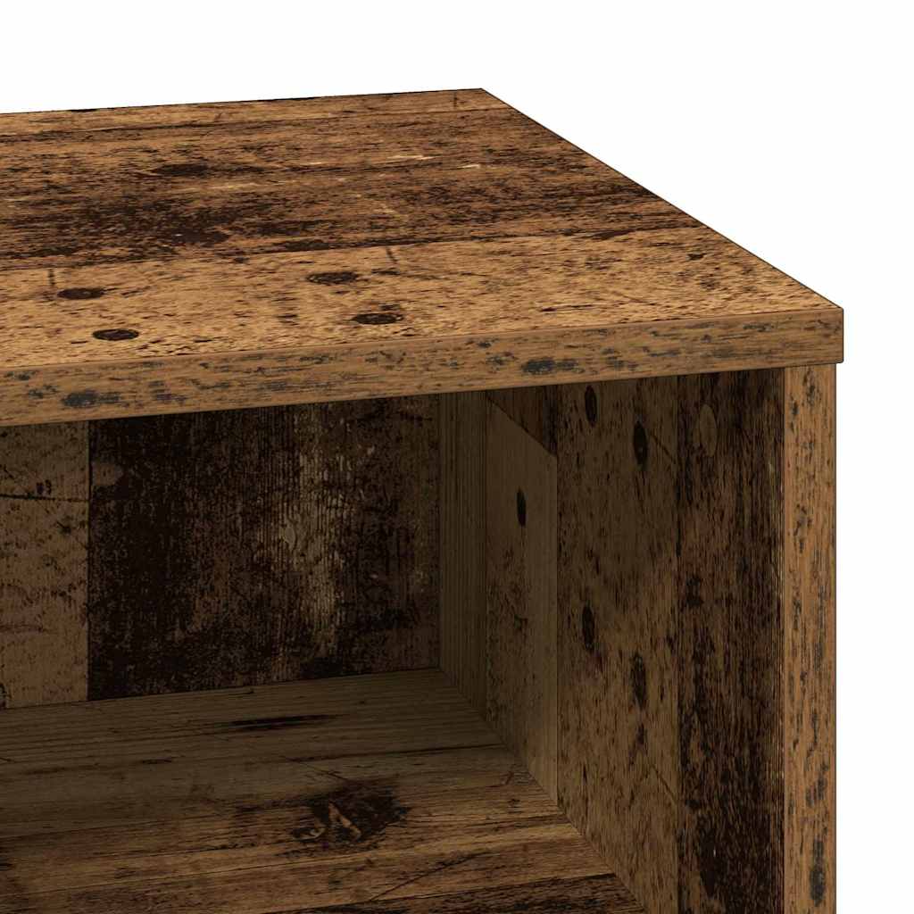 vidaXL Κομοδίνο 2 pcs Παλιό Ξύλο 50 x 34.5 x 50 εκ. Επεξεργασμένο ξύλο