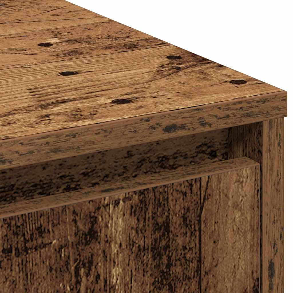 vidaXL Κομοδίνο Παλιό Ξύλο 71 x 34.5 x 75 εκ. Επεξεργασμένο ξύλο