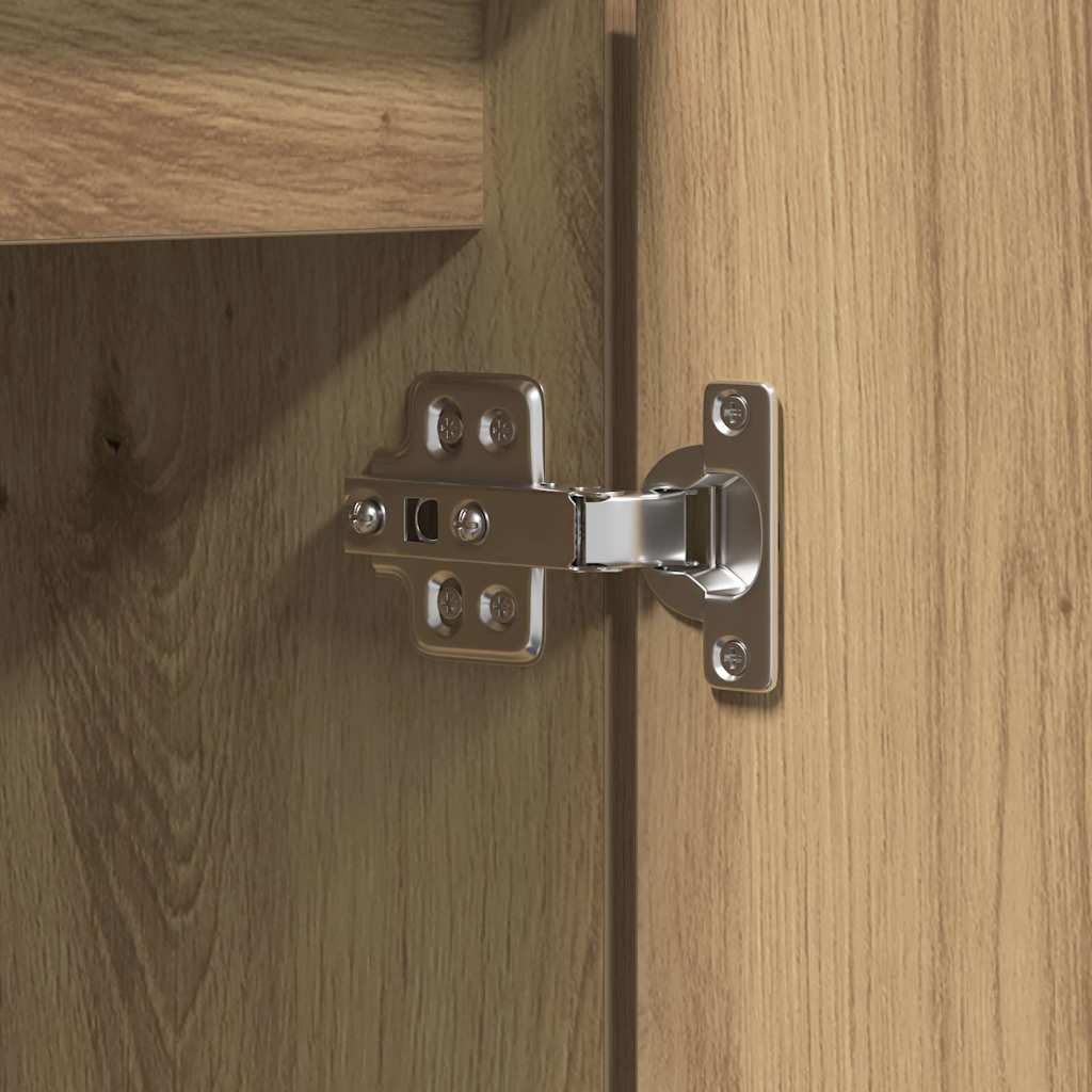 vidaXL Ντουλάπι TV 100 x 38 x 49 εκ. Artisan Oak Επεξεργασμένο Ξύλο