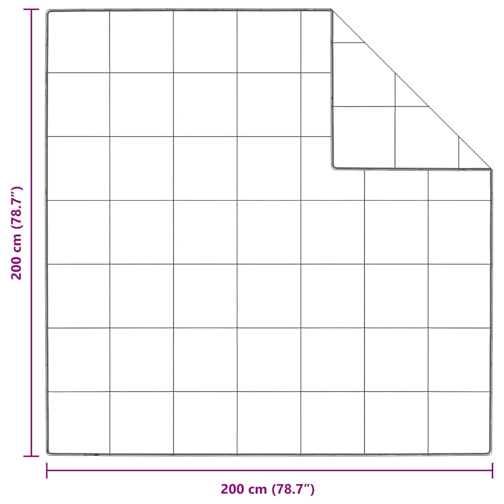 vidaXL Καλοκαιρινό Παπλωματοθήκη Λευκό 200 x 200 cm Φτερό