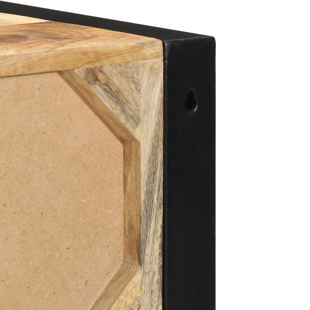 vidaXL Κομοδίνο 40x35x40 cm Στερεό ακατέργαστο ξύλο Mango