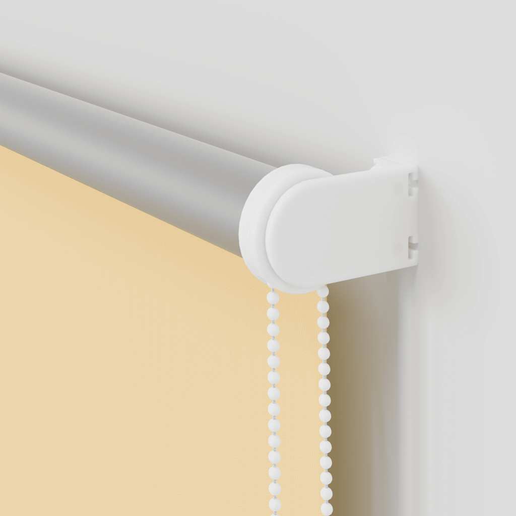 vidaXL Ρολέρ Μπλακάουτ Μπεζ 125x130 cm Πλάτος υφάσματος 121,6 cm