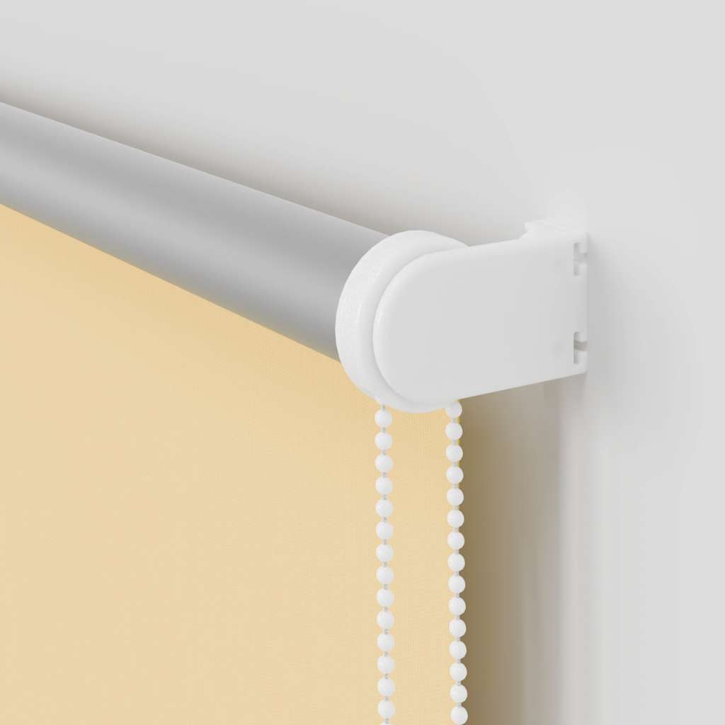 vidaXL Roller Blind Blackout Μπεζ 160x130 cm Πλάτος υφάσματος 156,6cm