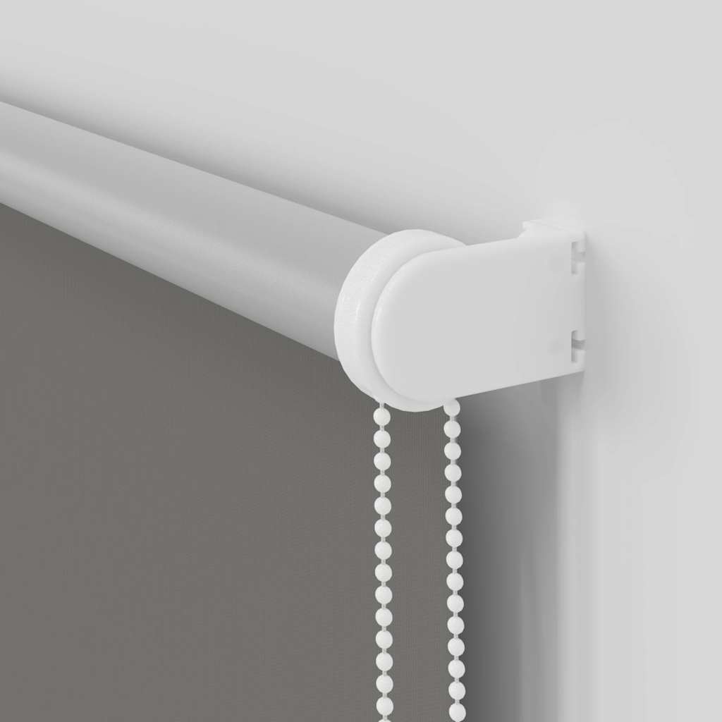 vidaXL Roller Blind Blackout γκρί 135x175 cm Πλάτος υφάσματος 131,6cm