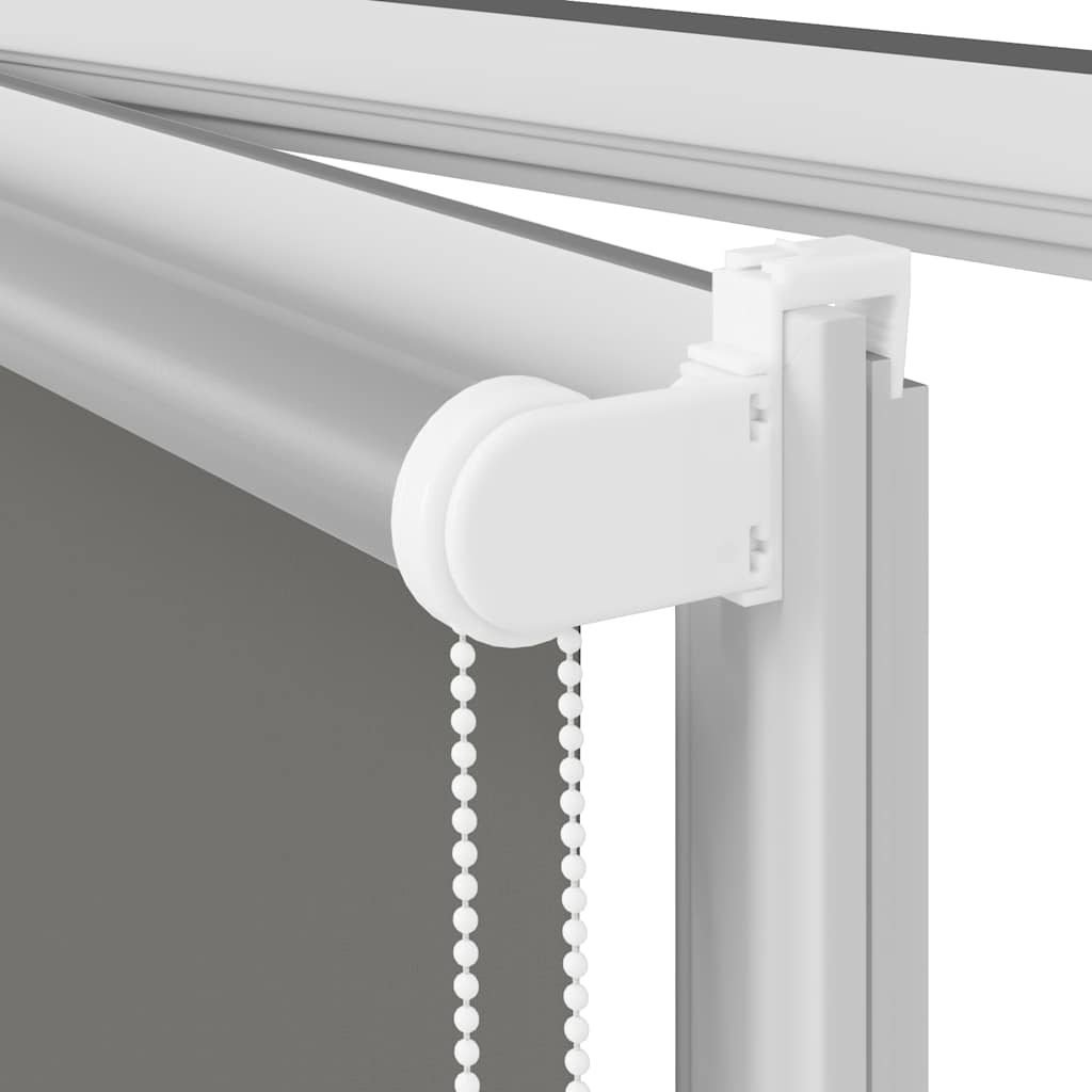 vidaXL Roller Blind Blackout γκρί 150x210 cm Πλάτος υφάσματος 146,6cm