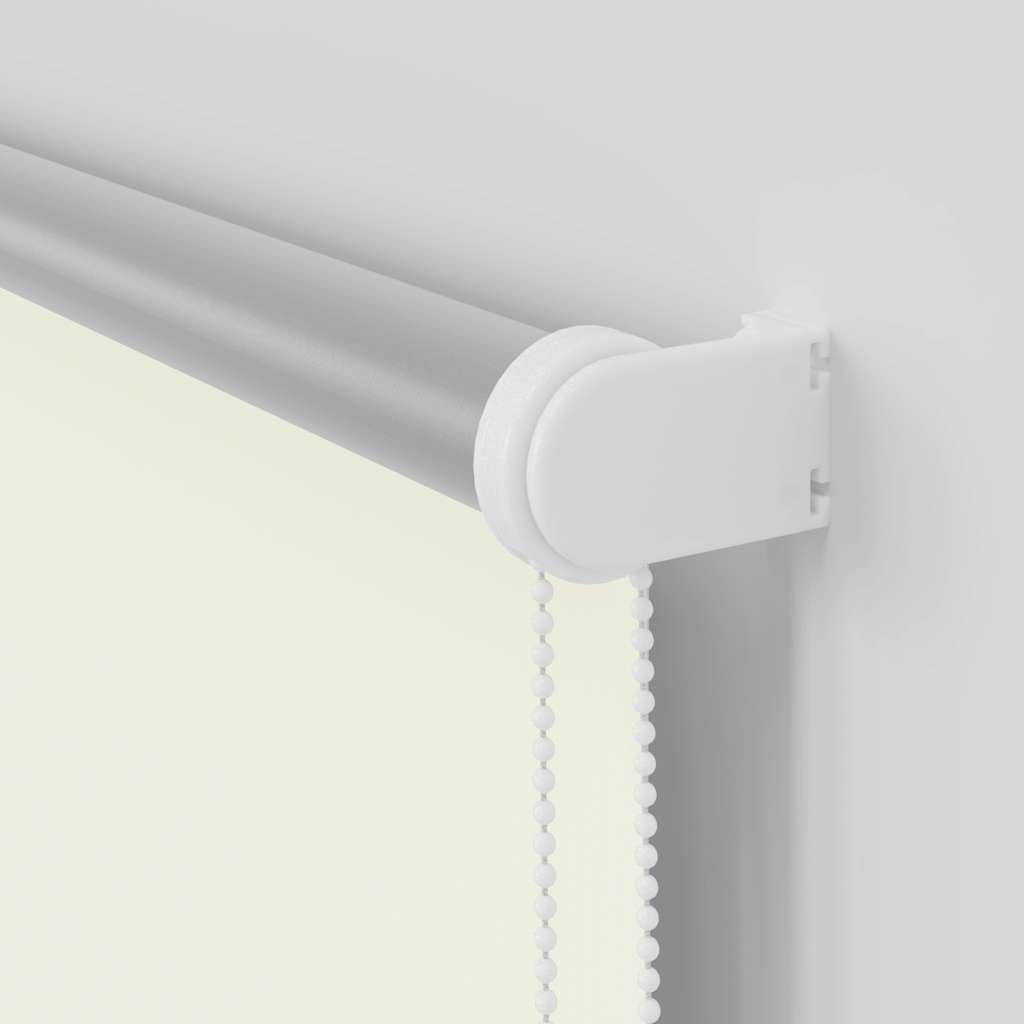 vidaXL Στόρι Ρόλερ Συσκότισης Υπόλευκο 150x230 εκ. Πλάτος Υφάσματος 146,6 εκ. Πολυεστέρας