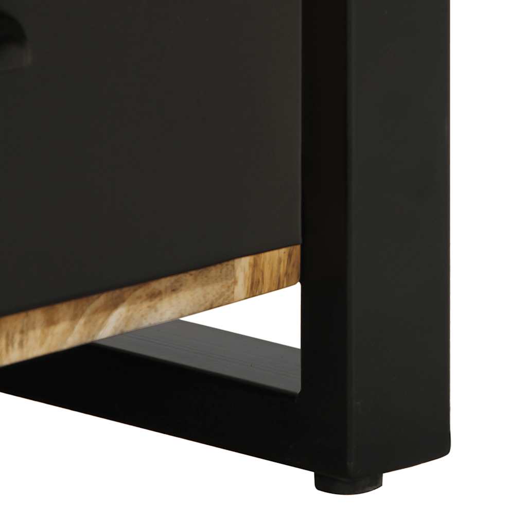 vidaXL Κομοδίνο 40x30x50 cm Στερεό ακατέργαστο ξύλο Μάνγκο