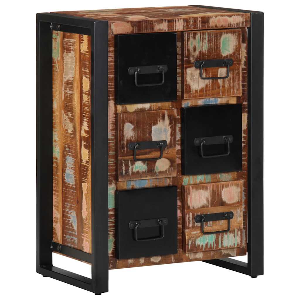 vidaXL Sideboard 50x35x70 cm Ξύλο μασίφ αναγεννημένο