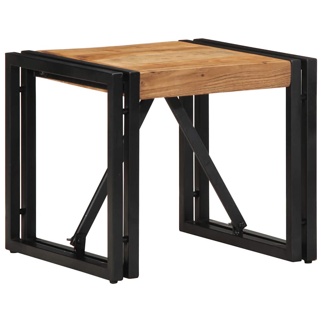 vidaXL Τραπεζάκι σαλονιού 40x40x35 cm μασίφ ξύλο ακακίας