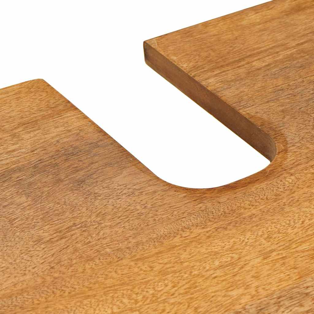 vidaXL Σετ Επίπλων Μπάνιου με συρτάρι 3 pcs Καφέ 38 x 33 x 160 εκ.