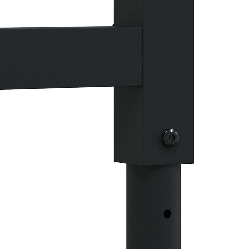 vidaXL πάγκος εργασίας σκούρο καφέ 80x60x(71,5-98) cm μασίφ ξύλο δρυς