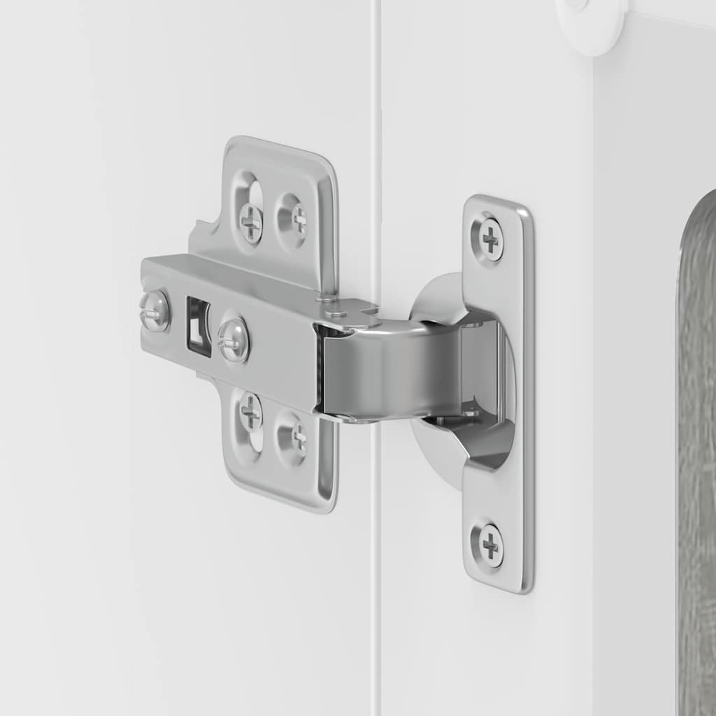 vidaXL Ντουλάπι τοίχου κουζίνας με γυάλινη πόρτα "Kalmar" Γκρι Sonoma