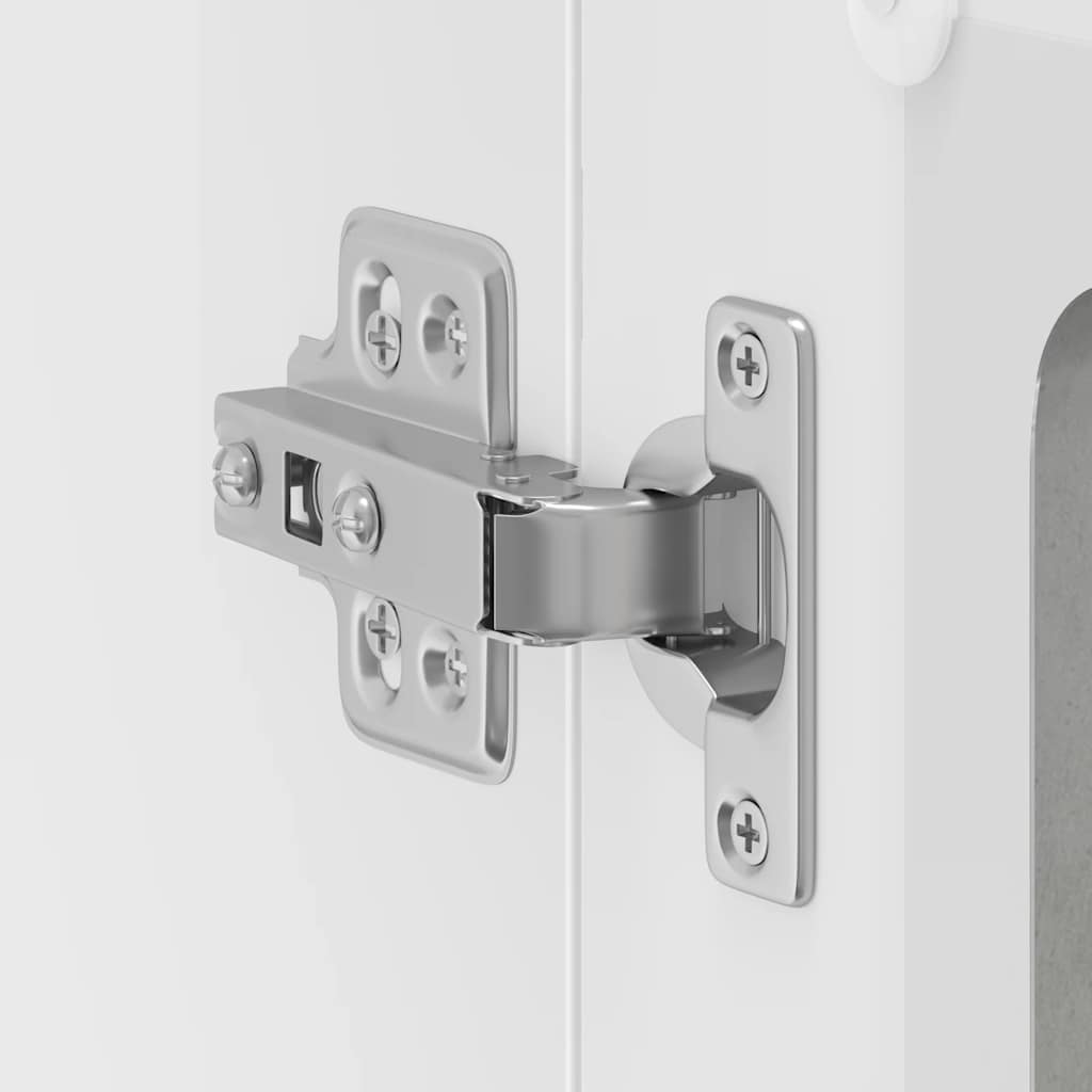 vidaXL Ντουλάπι τοίχου κουζίνας με γυάλινη πόρτα "Lucca"