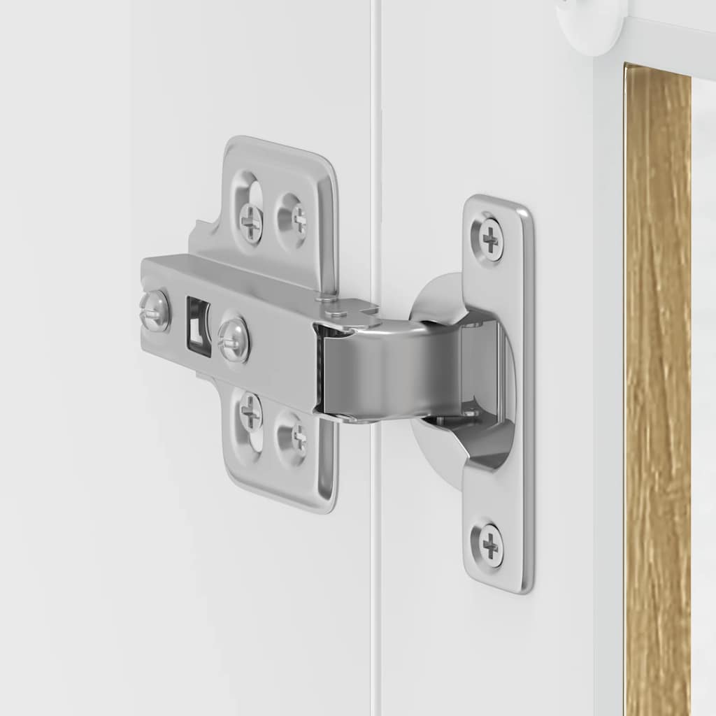 vidaXL Ντουλάπι τοίχου κουζίνας με γυάλινη πόρτα Porto Δρυς Sonoma