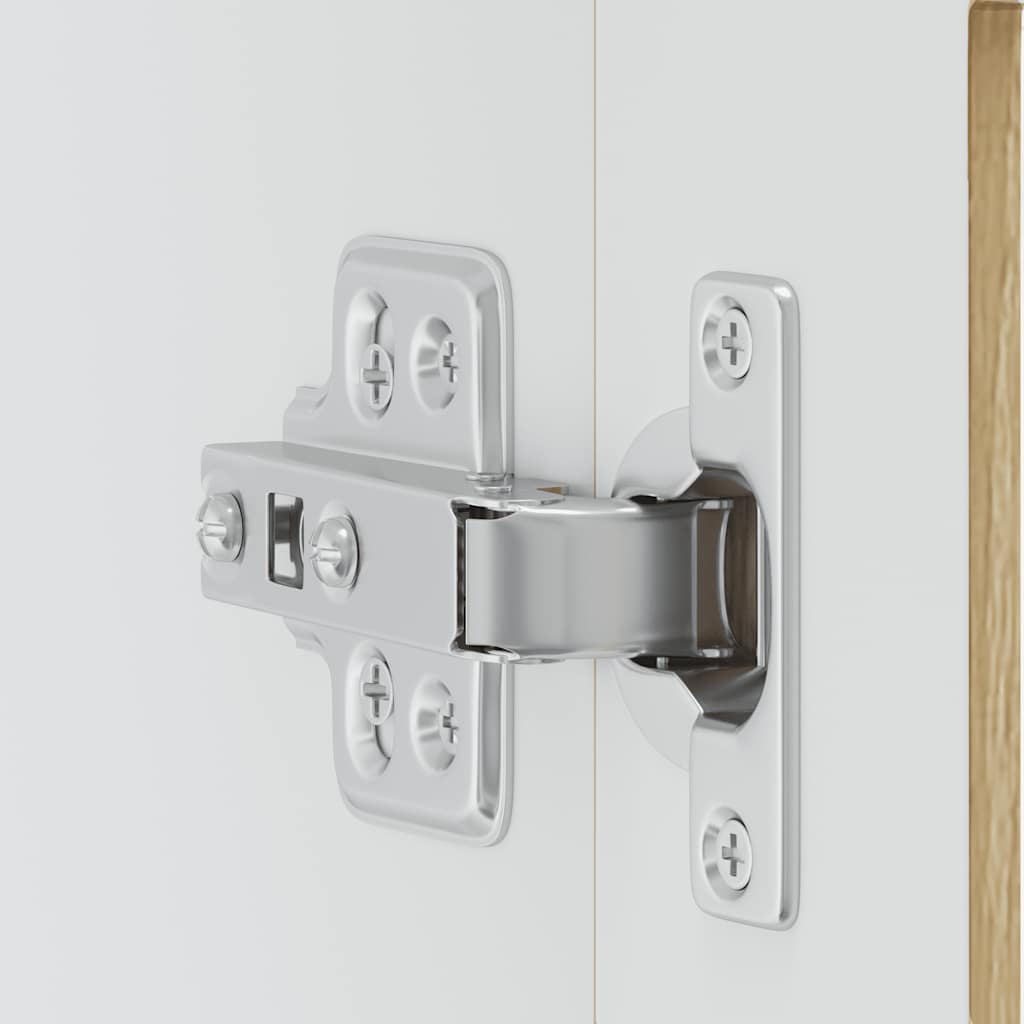 vidaXL Ντουλάπι τοίχου κουζίνας με γυάλινη πόρτα Porto Δρυς Sonoma