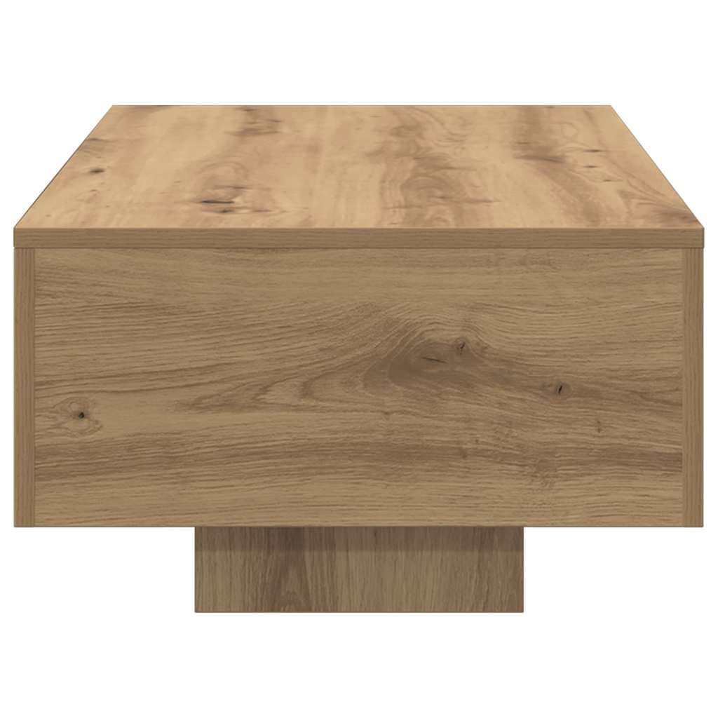 vidaXL Τραπεζάκι Σαλονιού Artisan Δρυς 100 x 49,5 x 31 εκ. Επεξ. Ξύλο