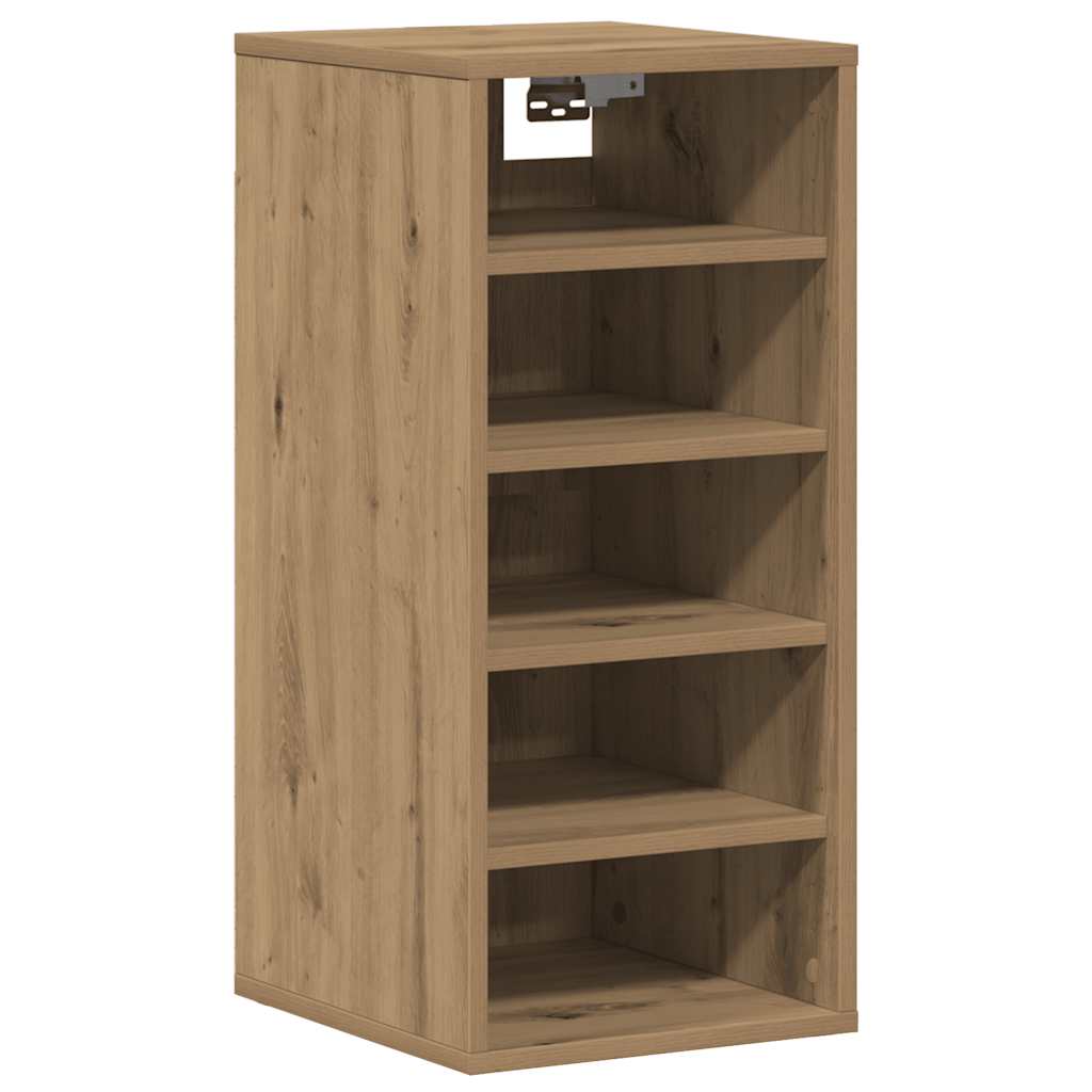 vidaXL Ντουλάπα Παπουτσιών 32 x 35 x 70 εκ Artisan Δρυς