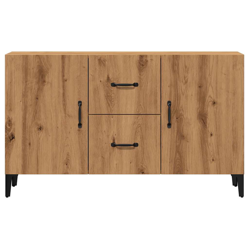 vidaXL Σκευοθήκη Δρυς τεχνίτης 100x36x60 cm Κατασκευασμένο ξύλο