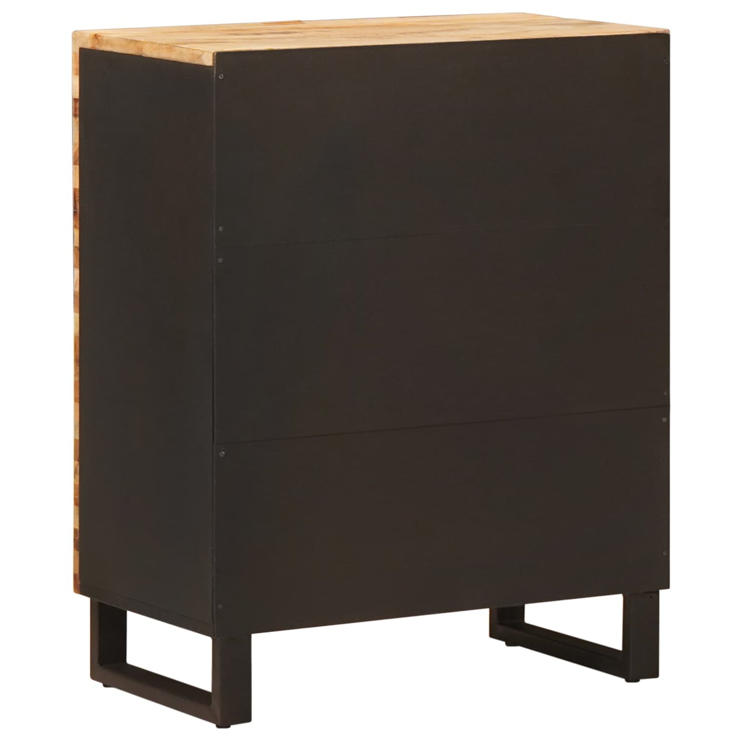vidaXL Μπουφές Αποθήκευσης Καφέ 60 x 33 x 75 cm Στερεό ξύλο μάνγκο