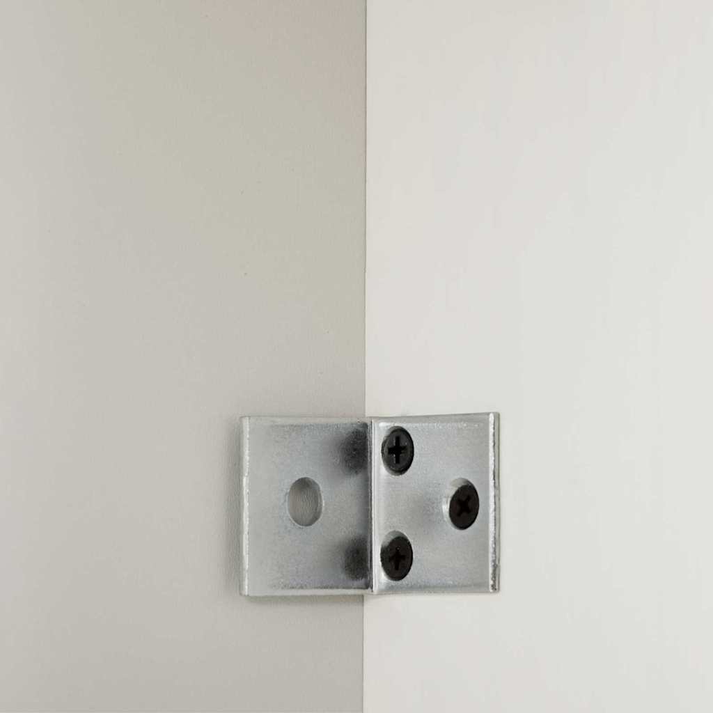 vidaXL Ντουλάπα Πλυντηρίου με ράφι VIGO Λευκό 72.5 x 27 x 161 εκ