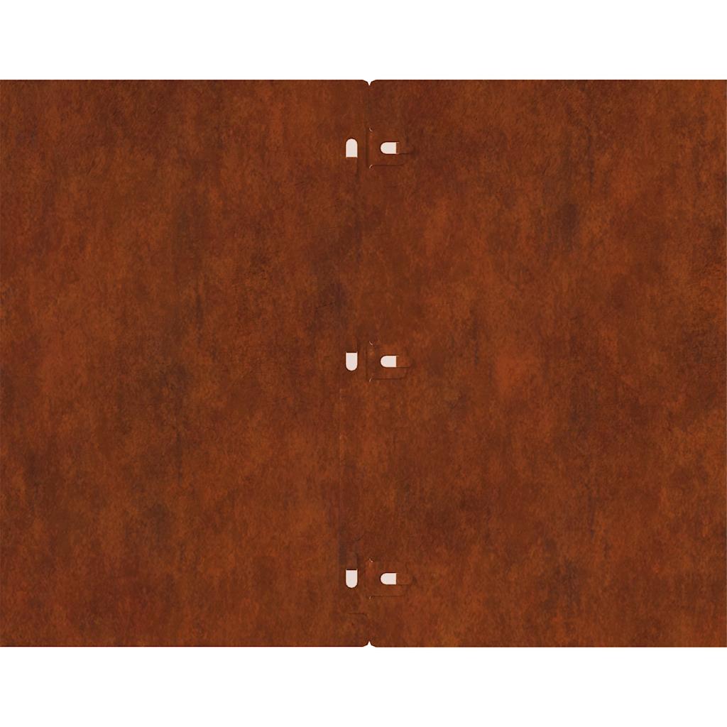 vidaXL Περιφράξεις γκαζόν 20 τεμάχια 25x103 cm Εύκαμπτος χάλυβας