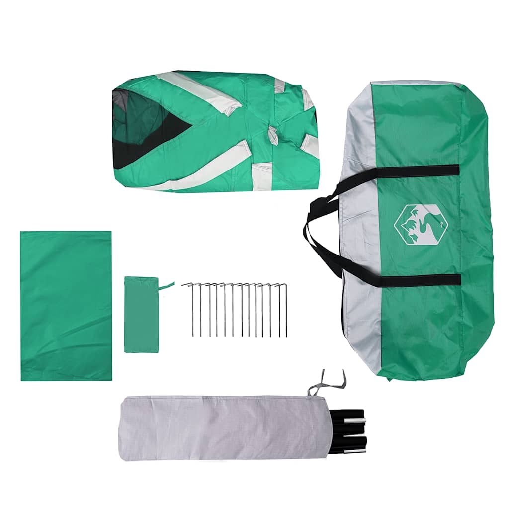 vidaXL Σκηνή πισίνας με αφαιρούμενη μύγα & Τοίχοι ματιών 670x590 cm