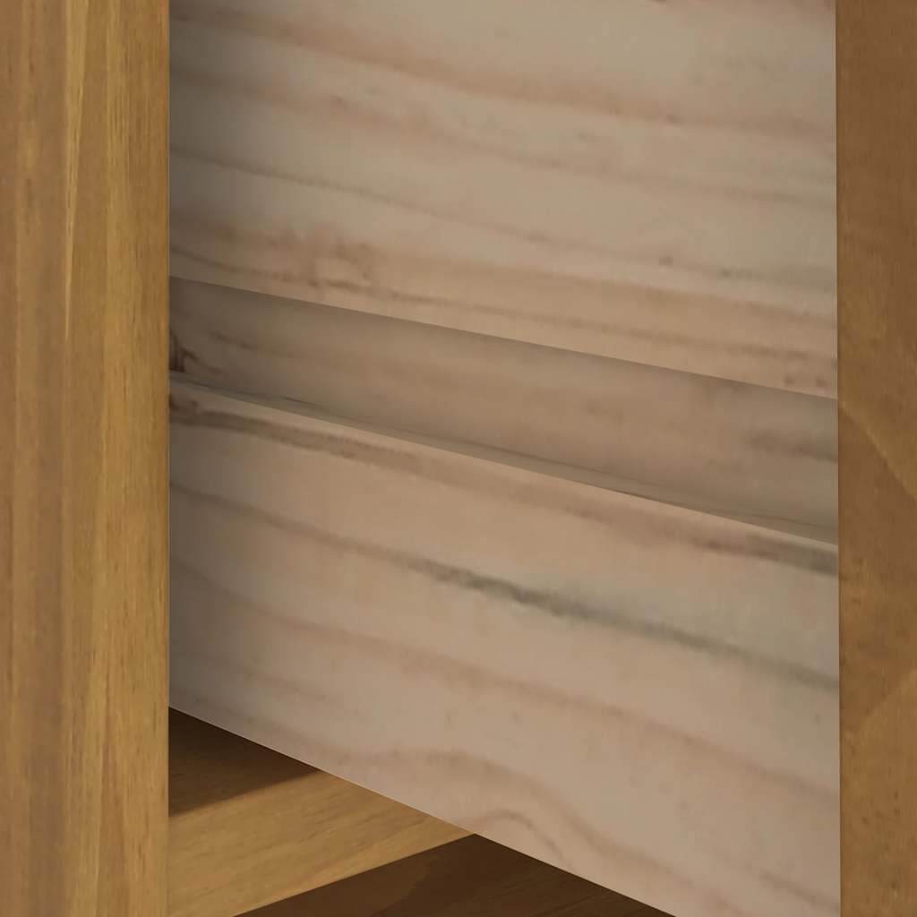 vidaXL Δέντρο χωλ "SANDNES" 45x40x159,5 εκ.Πεύκο μασίφ ξύλο