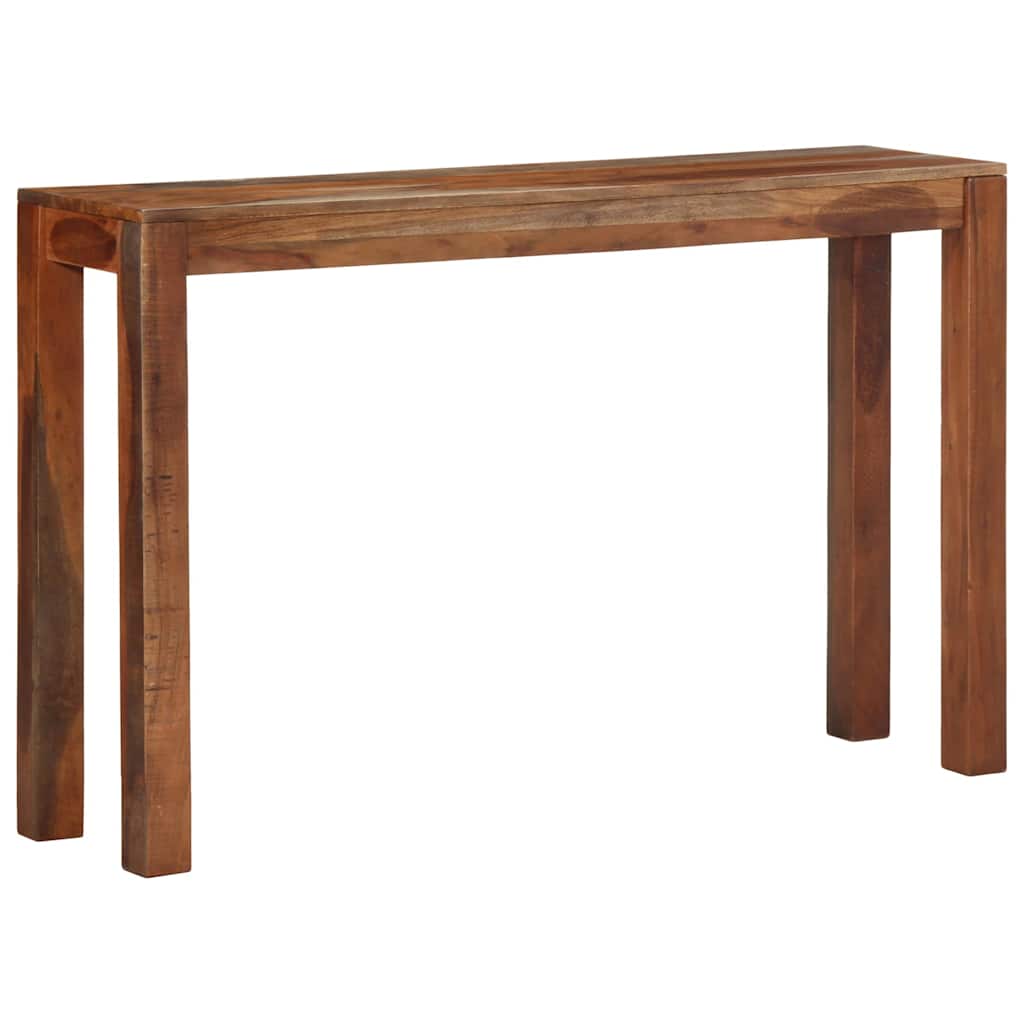 vidaXL Τραπέζι κονσόλας 120x30x76 cm μασίφ ξύλο ακακίας