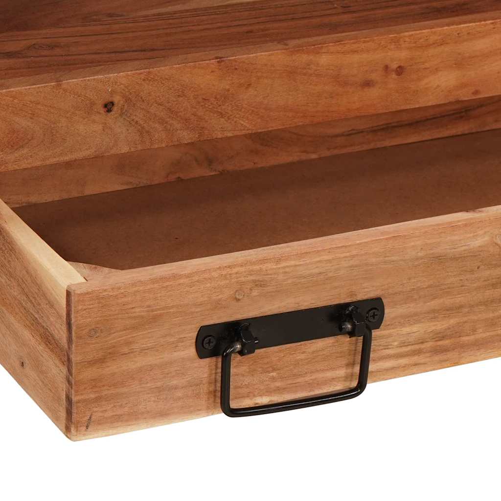 vidaXL Ντουλάπι νιπτήρα Καφέ 71 x 33 x 58 εκ. Στερεό Ξύλο Ακακίας